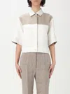 Max Mara Shirt Woman White In Weiss
