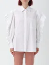 MAX MARA SHIRT MAX MARA WOMAN COLOR WHITE,412885001