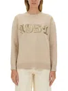 Max Mara Wool And Cashmere Sweater With 1951 Motif