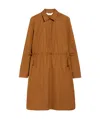 Max Mara Shirt-style Long-sleeved Dress In Leather