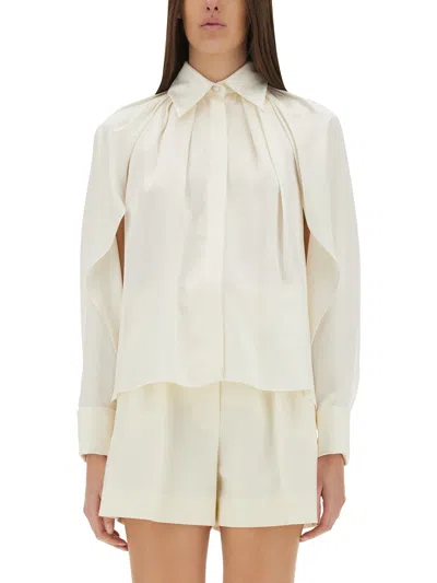 Max Mara Shirt "willow" In Ivory