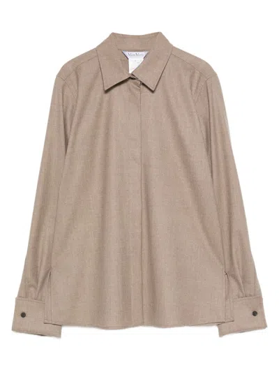 MAX MARA MAX MARA SHIRT WITH BUTTONED CUFFS