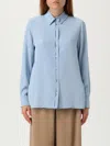Max Mara Shirt Woman Blue In Multi