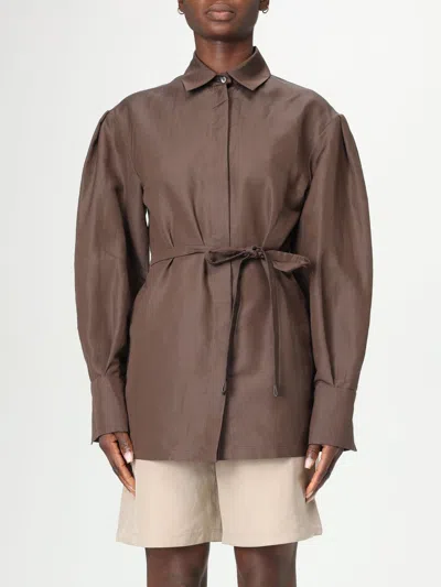 Max Mara Shirt Woman Coffee
