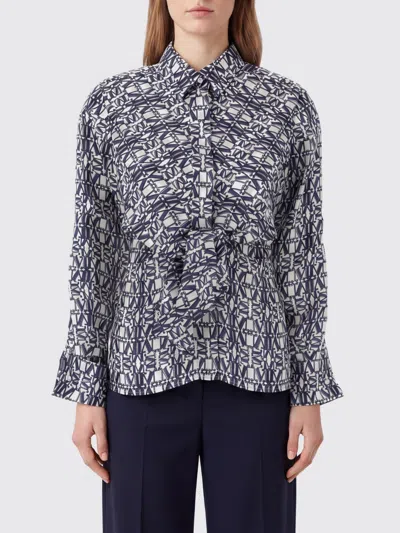 MAX MARA MAX MARA SHIRT WOMAN COLOR BLACK,I89933002