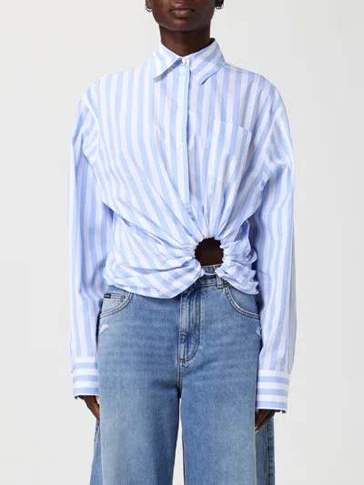 Max Mara Shirt  Woman Color Multicolor In Blue