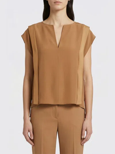 Max Mara Shirt Woman  In Brown