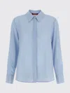 Max Mara Studio Shirt Woman In Blue