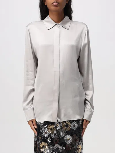 Max Mara Long-sleeved Shirt In White