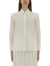 Max Mara Long Sleeve Shirt In White