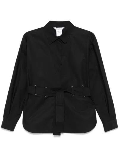 Max Mara Shirts In Black