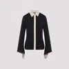 Max Mara Pio Bicolor Shirt Women In Black