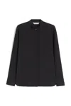 Max Mara Poplin Stretch Otranto Shirt In Black