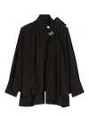 Max Mara Shirts Black In Black