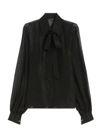 Max Mara Shirts In Black