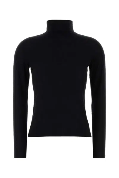 Max Mara Black Cashmere Means Sweater