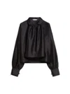 Max Mara Long-sleeved Shirt In Black