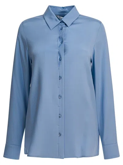 Max Mara Shirts In Blue