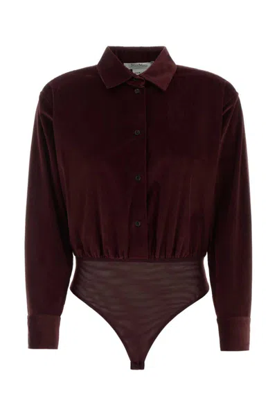 Max Mara Shirts In Brown