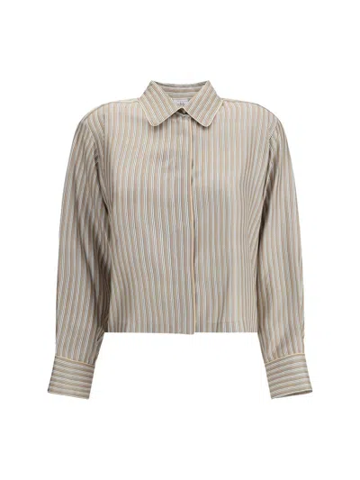 Max Mara Shirts In Brown