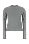 Max Mara Maglione Falesia In Seta Grigia Donna In Gray