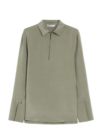 Max Mara Shirts In Green
