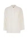 Max Mara Shirts Light And Natural In White
