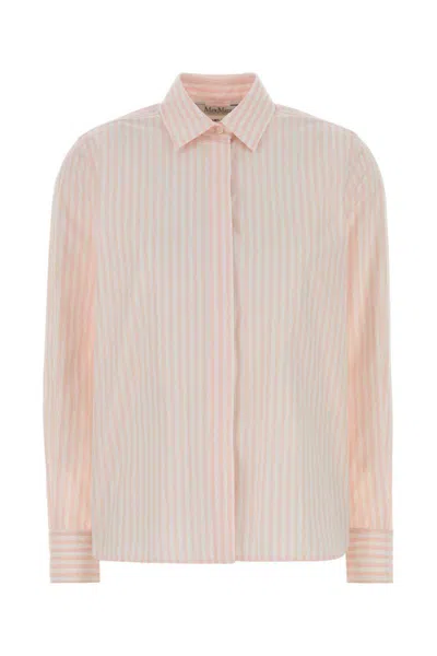 Max Mara Mxmmaccenni Shirt And Blouse Pink In Neutral