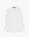 Max Mara Studio Sesia Shirt Optic White In White