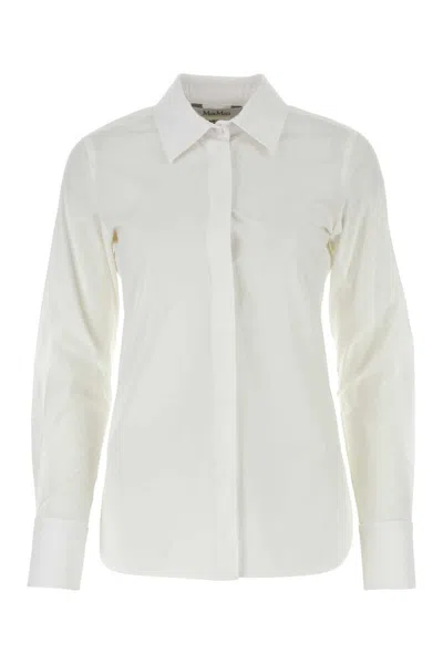 Max Mara Shirts In White