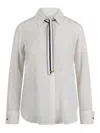 Max Mara Shool With Cravatino Apollo In White