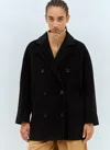 Max Mara 101801 Icon Wool And Cashmere Coat In Black