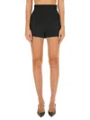 Max Mara Short Adaging In Black