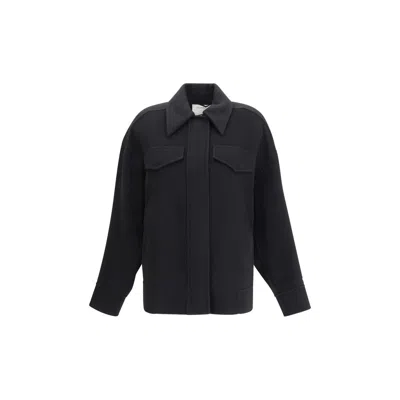 Max Mara Short Cantore Jacket In Blue