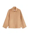 Max Mara Midas Short Coat Camel In Nude