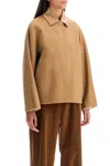 Max Mara Midas Short Coat Camel In Beige