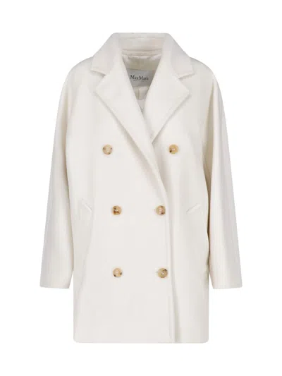Max Mara Short Coat "icon" In White