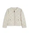 Max Mara Short Cotton Jacket In Neutral