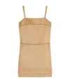 Max Mara Short Dress In Camel