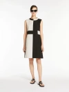 MAX MARA SHORT DRESS IN COTTON FAILLE