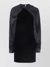 Max Mara Zarelia Mini Dress In Black
