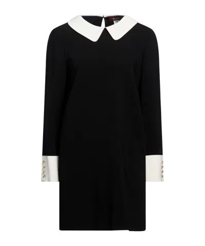 Max Mara Short Dresses In Black