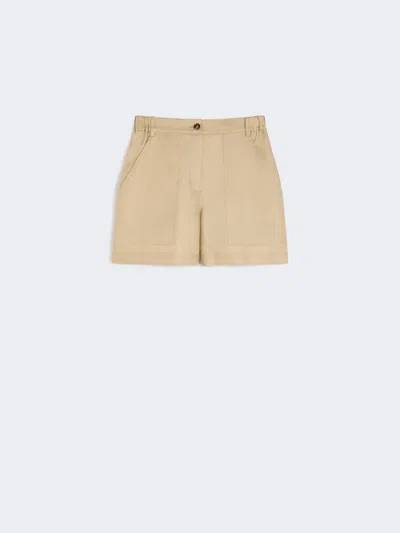 Max Mara Short In In Brown