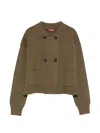 Max Mara Short Jacket In Green