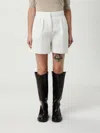 Max Mara Shorts  Woman Color White In White