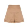 Max Mara Adagio High Waist Knitted Shorts In Multicolor
