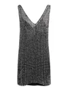 Max Mara Rita Sequined Mini Dress In Black