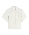 Max Mara Short Shirt Jacket In White