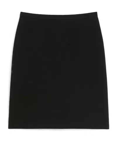 Max Mara Short Skirt In Black
