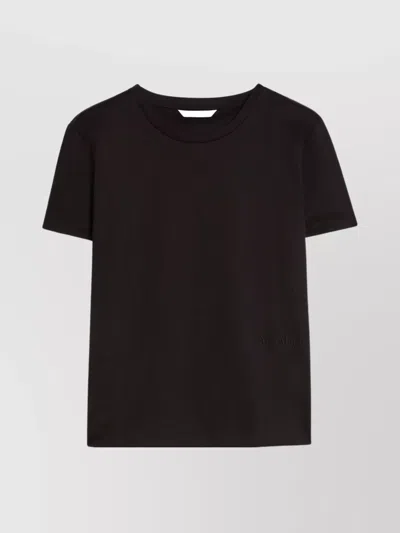 MAX MARA SHORT SLEEVE CREW NECK TOP